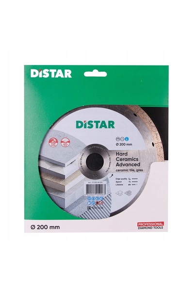 NO BRAND DISTAR Disc de tăiere cu diamant Hard Ceramics Advanced 200x25,4 mm ...