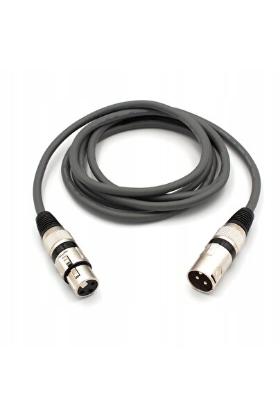 NO BRAND Cablu microfon XLR 8m mufă-mufă MK06 VITALCO