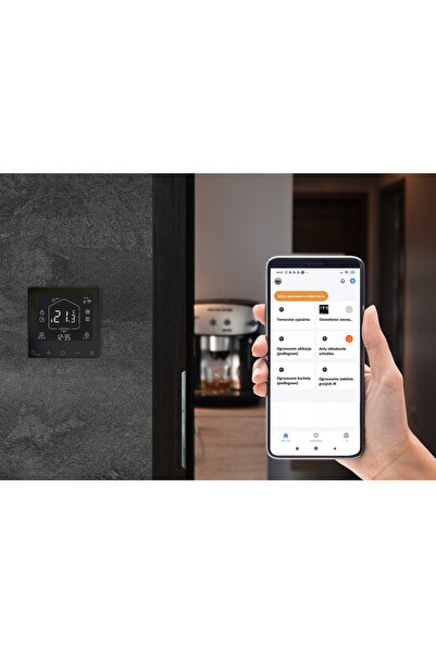 NO BRAND Controler de temperatură TERMOSTAT WiFi pentru cuptorul cu gaz și pompe