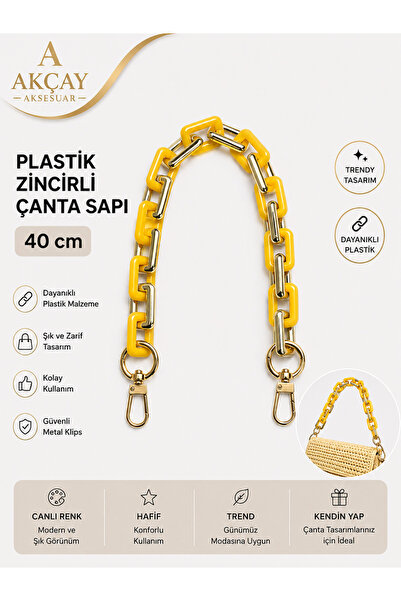 Akçay Aksesuar Bag Sapi with Chain 40 cm