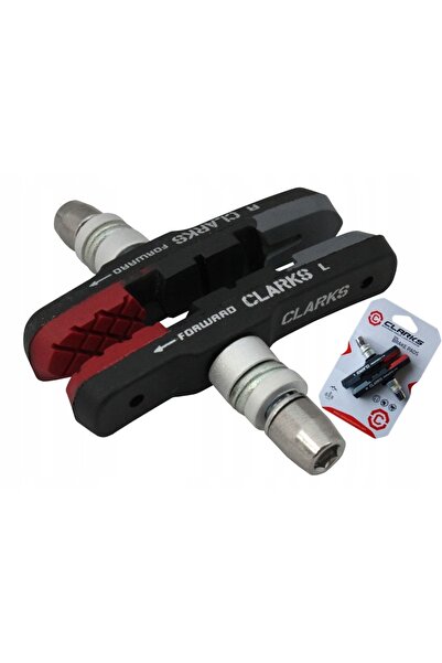 CLARKS Plăcuțe de frână pentru bicicletă V-brake 2 seturi