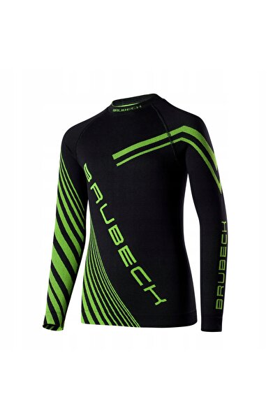 NO BRAND Set de fotbal cu șapcă BRUBECK DRY JUNIOR verde neon 164/170