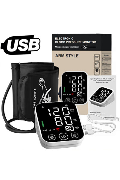 Choice as show Medical Tonometer Upper Arm Automatic BP Cuff Machine LED Disp...