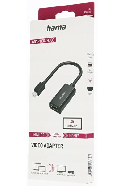 NO BRAND Hama ADAPTOR MINI DISPLAYPORT - HDMI, 4K