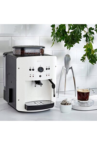 Krups Espressor cu râșniță EA8105 15 bari Alb