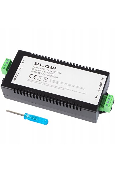 Blow AMPLIFICATOR AUDIO BLUETOOTH 4.1 4x30W UNIVERSAL 24V QUADROAD AUX BT