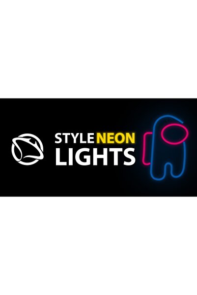 MANTA Lumină neon LED pentru perete, lumini neon pentru cameră, LAMPĂ DE NOAP...