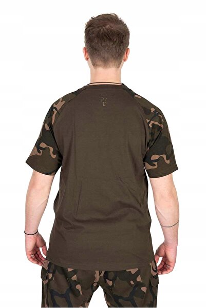 Fox Tricou Tee Outline Kaki Camo Mărimea M