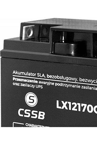 Lamex BATERIE AGM VRLA 12V 17Ah PENTRU UPS, JUCĂRII, TRACTOR, MAȘINĂ DE TĂIAT...