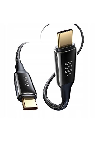 NO BRAND MCDODO CABLU USB-C ÎNCĂRCARE RAPIDĂ THUNDERBOLT 4 40GBPS 240W USB TI...