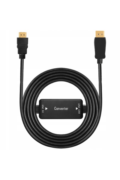 NO BRAND Convertor HDMI la Displayport Cablu Adaptor 1,8M