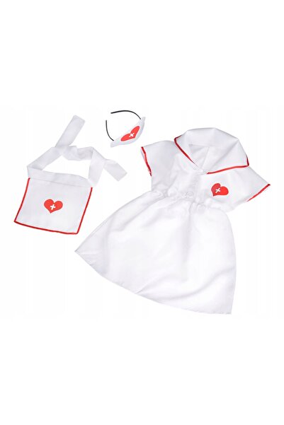 Jokomisiada Set pentru fete Costum de asistentă medicală Doamna Doctor doctor...
