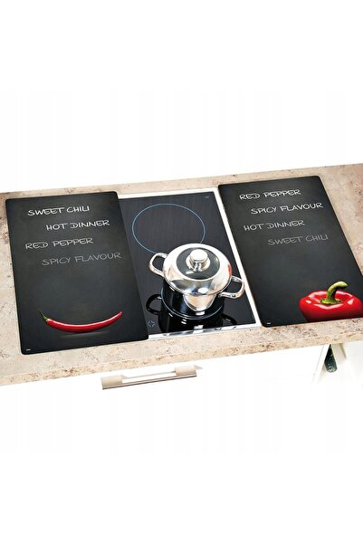 Kesper Farfurie decorativă pentru aragaz SET DE FARFURI FARFURI DE STICLĂ Pap...