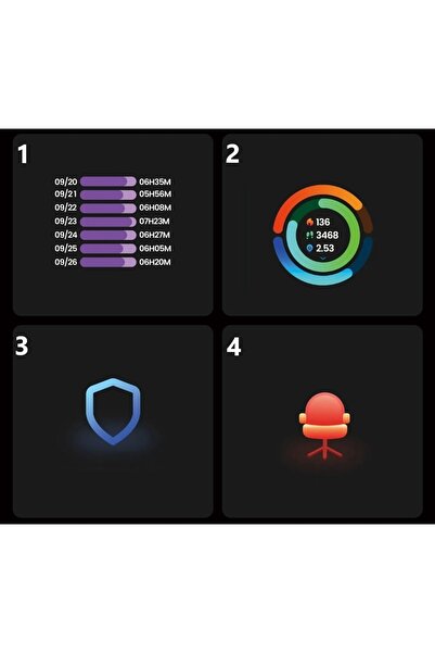 Zeblaze Smartwatch GTS 3 Pro alb