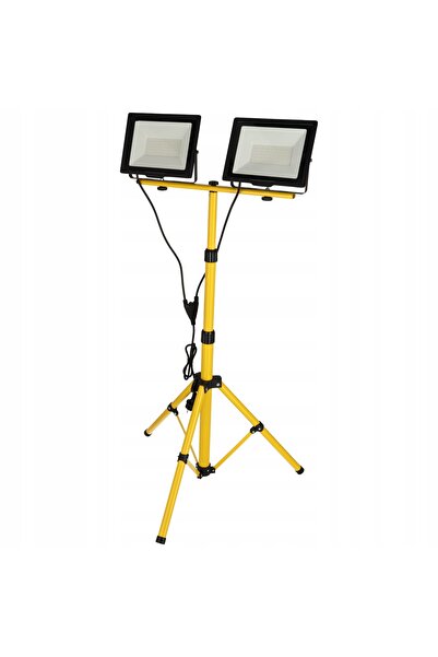 NO BRAND Kit de iluminat LED 2x100W 200W + Trepied de 160cm, Lumină Neutră 45...