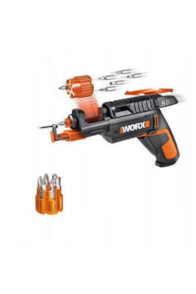 WORX Șurubelniță fără fir WX255 cu suport pentru șuruburi