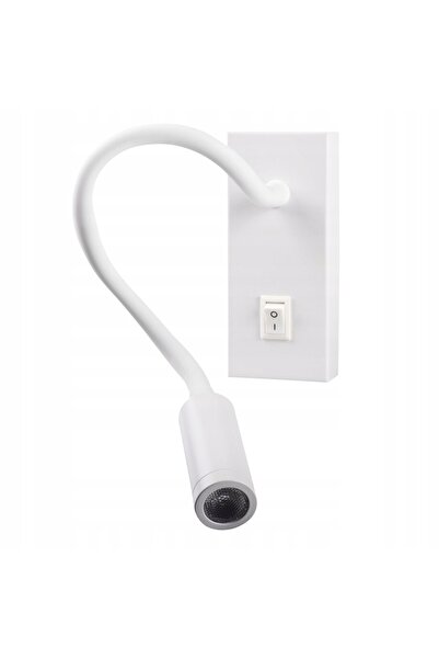 KANLUX Aplică de perete LED, lumină de noapte, lampă de dormitor, cu întrerup...