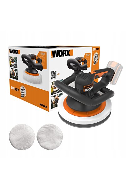 WORX Mașină de lustruit auto cu acumulator wx856.9 20v