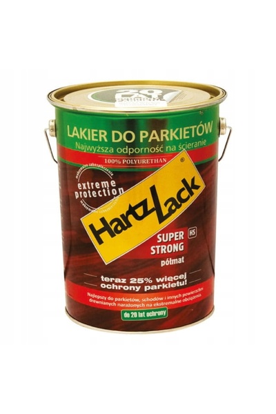 NO BRAND HARTZLACK HS Lac super rezistent pentru pardoseli din parchet, satin...