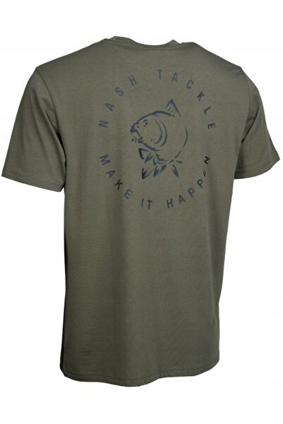 Nash Tricou MAKE IT CARP LOGO Verde S