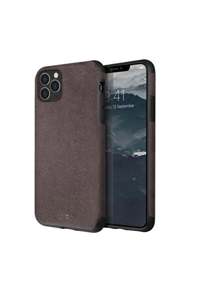 NO BRAND Husă UNIQ ETUI SUEVE DO din piele naturală pentru iPhone 11 Pro Max,...