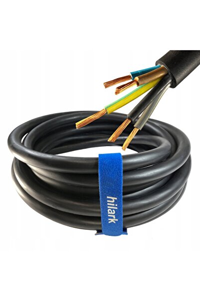NO BRAND Cablu de alimentare cu izolație din cauciuc H05RR-F OW 5x4 mm² LA PR...