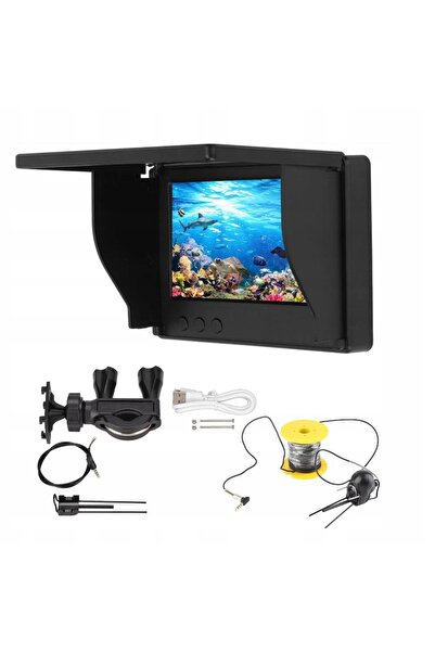 NO BRAND Cameră de pescuit subacvatică IP67 cu cablu de 30m + ecran LCD de 4....