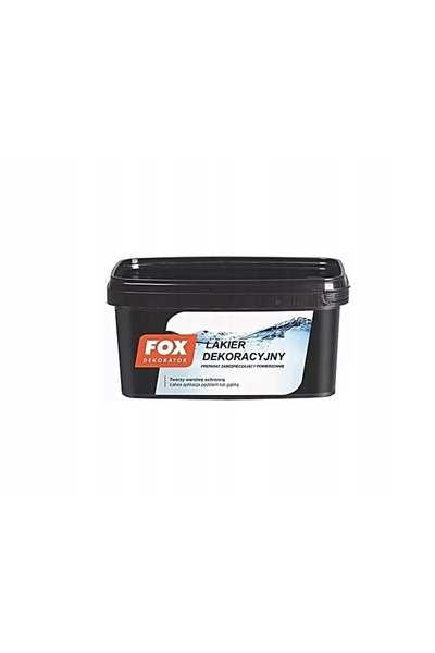 Fox Vopsea transparentă de perete decorativă perlată 1L