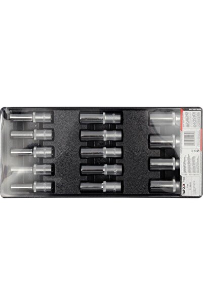 yato INSERT + Chei tubulare lungi 8-21MM 1/2 " 14el