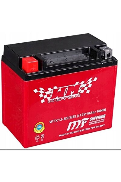 NO BRAND BATERIE PENTRU SCUTER MOTOCICLETĂ QUAD MOTOR ATV ENDURO 12V 10AH GEL...