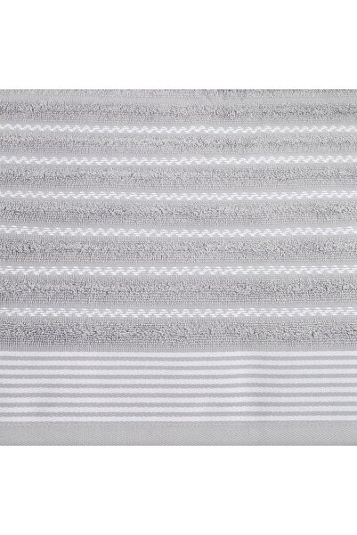 Eurofirany Prosop de baie din bumbac LEO 70x140 cm argintiu