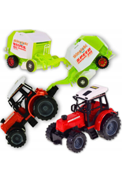 PlayFun Τρακτέρ Τριβής 369, Σετ Αξεσουάρ Κατασκευασμένο με Προσοχή στην Λεπτο...