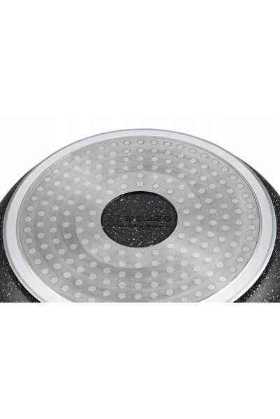 EDENBERG GARNEK 18CM 1,7L VAS TRADIȚIONAL DIN PIATRĂ CU CAPAC, PENTRU INDUCȚI...
