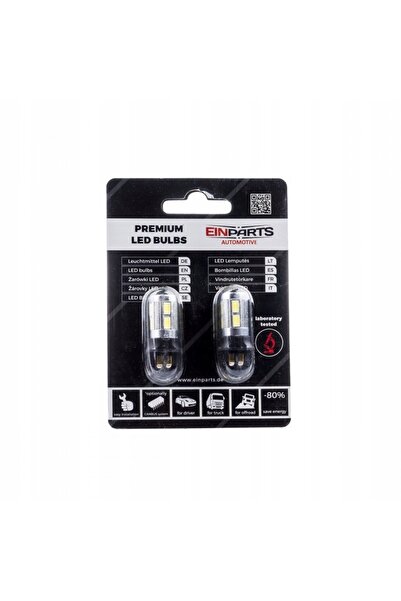 NO BRAND EINPARTS Bec LED PW24W 10SMD 5630 pentru Volkswagen și Toyota, 2 buc...