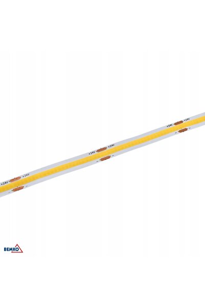 Bemko Bandă LED Premium 24V CC COB 2400 LED-uri/5m 10W/1m IP2