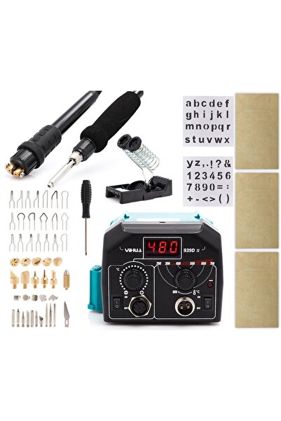 Yihua Stație de lipit și pirograf / arzător pentru lemn 939D-II 145W + placaj