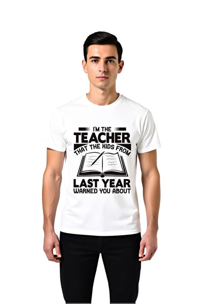 PayBuy Teacher Humor Design Warning Printed Men's T-Shirt