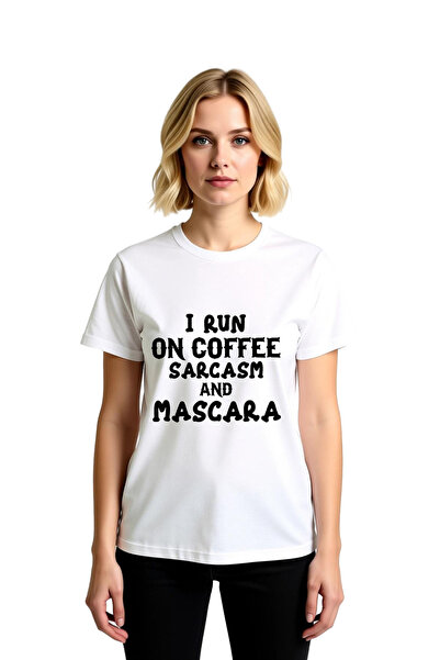 PayBuy Women's Humor Printed Casual T-Shirt Coffee Sarcasm Makeup Themed Rela...