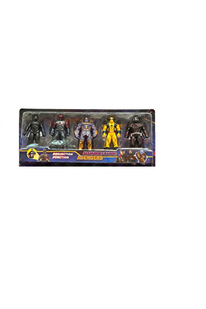 AVENGERS Set 5 figurine de acțiune Marvel Avengers: Alliance Leader – Black P...