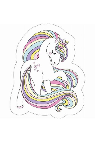 Detexpol Pernă decorativă în formă de unicorn, jucărie de pluș originală