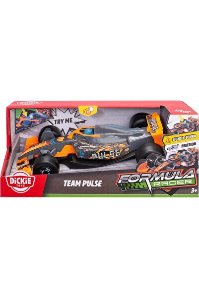 Simba Mașină de curse Formula Dickie Toys Pulse cu lumini și sunete, scară 1:...