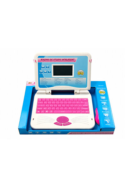 OEM Laptop in Limba Romana cu 80 de activități - roz