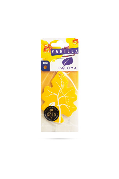 PALOMA Odorizant auto Gold Vanilla, parfum de vanilie pentru mașină, cu o per...