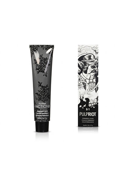 Pulp Riot Faction8 Permanent Hair Color 8-1 Ash for Unisex - 2 oz