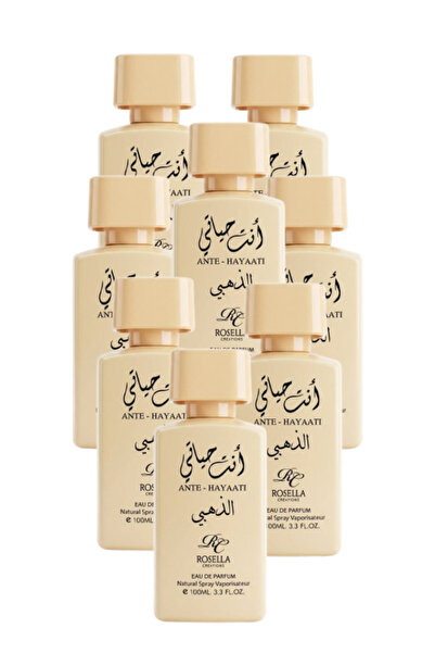 ROSELLA 8 قطع من عطر أنت هايتي الذهبي 100 مل