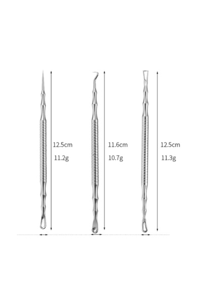 Choice 3pcs New German Acne Blackhead Removal Needles Pimples Blackhead Clip ...