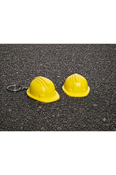 SORA DESIGN Mühendis Mimar Baret Anahtarlık Dekoratif Mini Kask Anahtarlık Of...