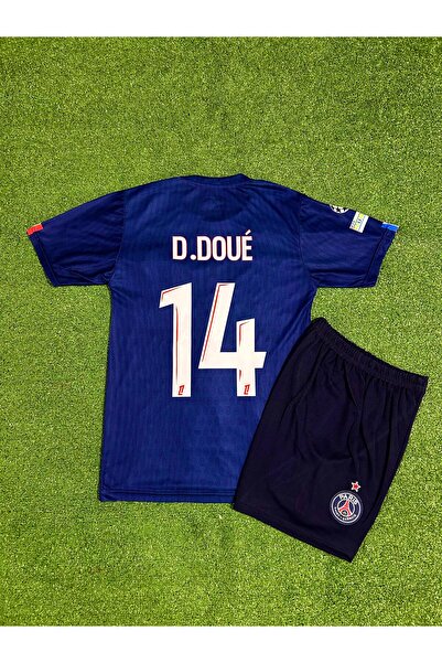BREATHLESS Psg 2025/26 Yeni Sezon Desire Doué İç saha Çocuk Forması