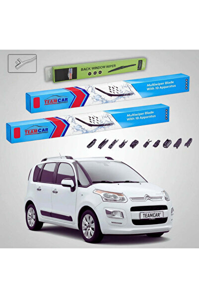 TEAMCAR Υαλοκαθαριστήρες Citroën C3 Picasso Phase 2 MPV 2010-σήμερα |   Σετ Ε...