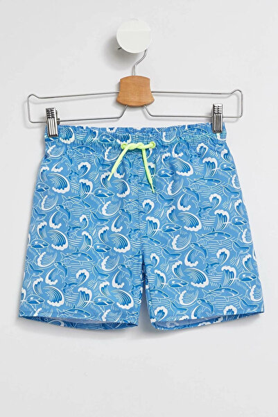 DeFacto Boy's Patterned Swim Shorts
